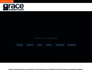 gracecov.org screenshot