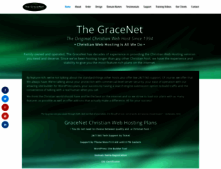 gracenet.org screenshot