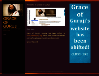 graceofguruji.wordpress.com screenshot