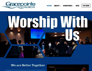 gracepointe.org screenshot