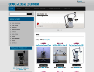 grademedicalequipment.com screenshot