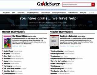 gradesaver.com screenshot