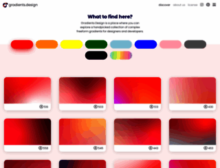 gradients.mijo-design.com screenshot