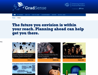 gradsense.org screenshot