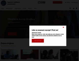 gradua.cz screenshot