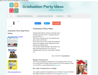 graduationpartyplanner.com screenshot