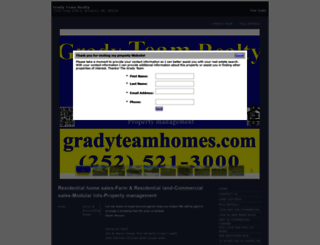 gradyteamhomes.com screenshot