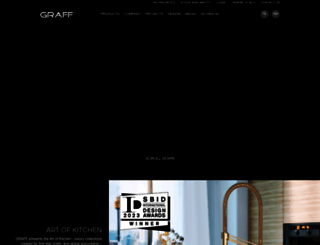 graff-faucets.com screenshot