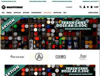 graffitiboxshop.de screenshot