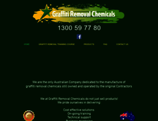 graffitiremovalchemicals.com.au screenshot