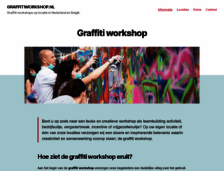 graffitiworkshop.nl screenshot