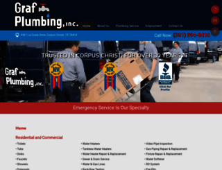grafplumbing.com screenshot