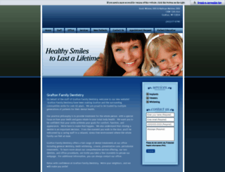 graftonfamilydentistry.net screenshot