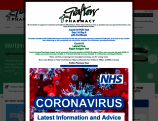 graftonpharmacy.co.uk screenshot