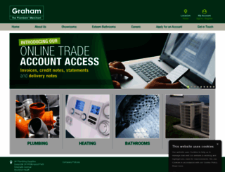 grahamplumbersmerchant.co.uk screenshot