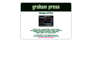 grahampress.com screenshot
