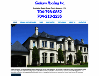 grahamroofingnc.com screenshot