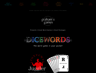 grahams-games.co.uk screenshot