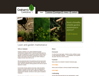 grahams-gardens.co.uk screenshot