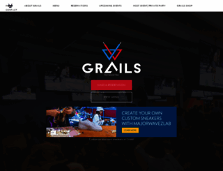 grailssportsbar.com screenshot