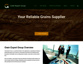 grain-export.com screenshot