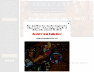 grainandcane.com screenshot
