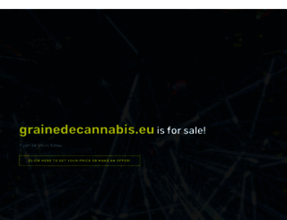 grainedecannabis.eu screenshot