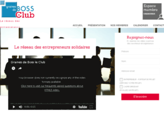 grainesdebossleclub.fr screenshot