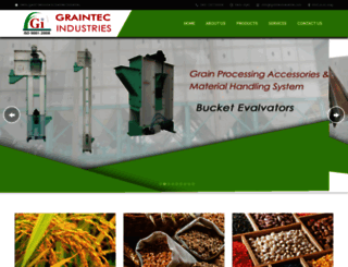 graintecindustries.com screenshot
