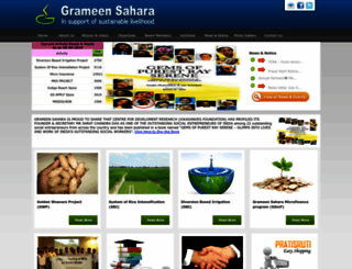 grameensahara.org screenshot