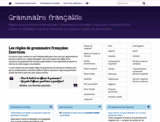 grammairefrancaise.ca screenshot