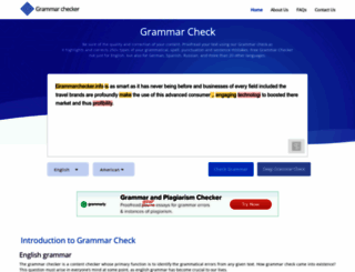 grammarchecker.info screenshot