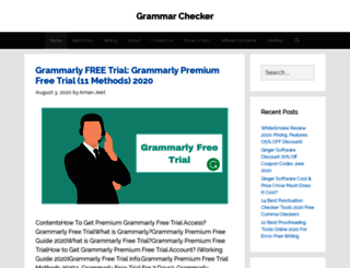 grammarchecker.online screenshot