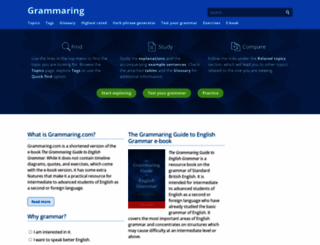 grammaring.com screenshot
