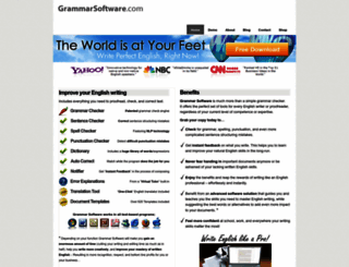 grammarsoftware.com screenshot