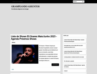 grampeandoassuntos.com screenshot