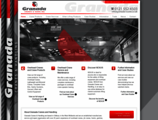 granada-cranes.co.uk screenshot