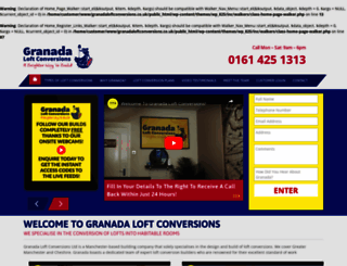 granadaloftconversions.co.uk screenshot