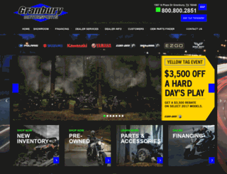 granburymotorsports.com screenshot
