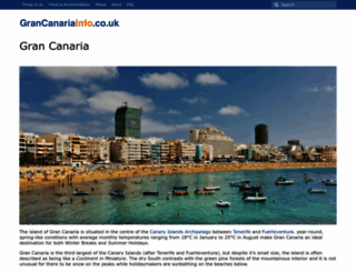 grancanariainfo.co.uk screenshot