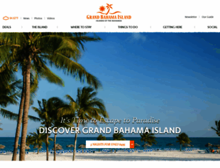 grand-bahama.com screenshot