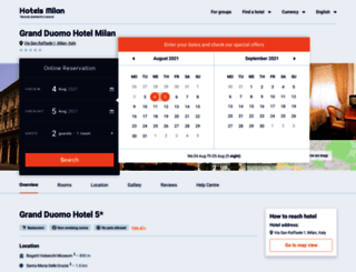 grand-duomo.hotels-milan.info screenshot