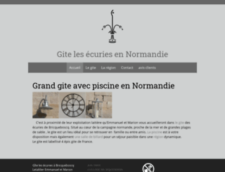 grand-gite-normandie.fr screenshot
