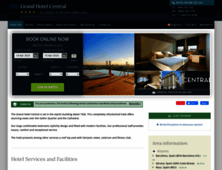 grand-hotel-central.h-rsv.com screenshot