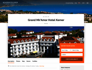 grand-miramor.kemerhotelsweb.com screenshot