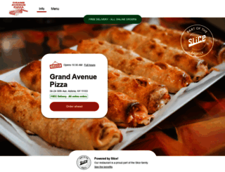 grandavepizza.com screenshot