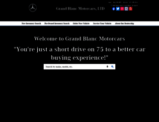 grandblancmotorcars.com screenshot