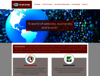 grandbrands.com screenshot