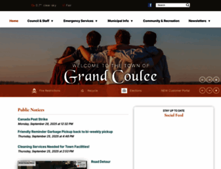 grandcoulee.ca screenshot