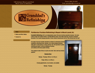 granddadsrefinishing.com screenshot